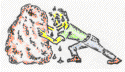 pushingarock